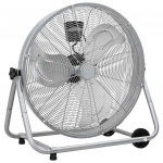 Trummelventilaator rattaga 73 x 42 x 70 cm alumiinium