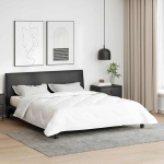 Tekid & sulepeit valge 240 x 200 cm mikrofiiber