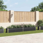 Taimelava, tsingitud teras, 320 x 40 x 45 cm, antratsiithall