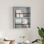 Ajakirja riiul riiuliga hall sonoma 60 x 12 x 70 cm tehispuit