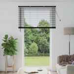 Veneetsia rulo reguleeritav must 213 x 140 cm pvc