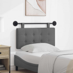 Rippuv peatoe seinale kinnitatav tumehall 90 x 55 x 5 cm kangas