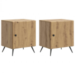 &Ouml;&ouml;lambi kapp 2 pcs artisan tamm 43 x 34,5 x 50 cm tehispuit