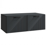 Rippuv tv kapp must 78,5 x 41 x 30 cm tehispuit