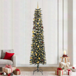 Tehisj&otilde;ulupuu roheline 240 cm pvc, plastikk ja teras
