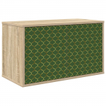 Seinale paigaldatav tv kapp geleen 69 x 33 x 40 cm sonoma tamm