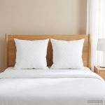 Padi fulda 2 tk 80 x 80 cm 100% hane sule ja sule valge