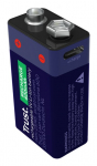 Trust USB-C rechargeable 9V battery