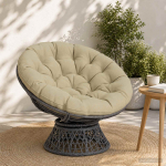 Papasan tooli vaip vianen 100% pol&uuml;ester hele roheline