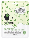 Esfolio Pure Skin Black Bean Essence Mask Sheet