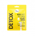 7Days DETOX kooriv kangasmask AHA (5%) ja BHA hapetega, 25 g