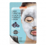 PUREDERM Deep Purifying Black O2 Bubble Mask S&ouml;ega n&auml;omask