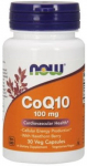 NOW Foods CoQ10 viirpuumarjadega, 100mg - 30 kapslit