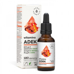 AURA HERBALS Vitamiin A + D3 (2000 R&Uuml;) + E + K2 MK7 (ADEK) tilgad (30 ml)