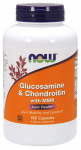 NOW Foods Gl&uuml;koosamiin ja kondroitiin MSM-iga - 180 kapslit