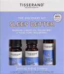 TISSERAND AROMATHERAPY Sleep Better Discovery Kit - olulised tooted hea une jaoks (2 x 9 ml, 1 x 10 ml)