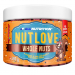 Allnutrition Nutlove t&auml;isp&auml;hklid, mandlid tumedas &scaron;okolaadis vaarikapulbriga - 300 grammi