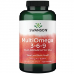 SWANSON MultiOmega 3-6-9 (120 kapslit)