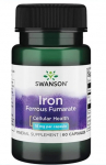 Swanson Iron (raudfumaraat), 18 mg - 60 kapslit