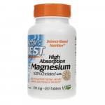 Doctor's Best k&otilde;rge imendumisega magneesium 100 mg - 120 tabletti