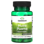 Swanson Muira Puama, 250 mg (10:1) - 60 kapslit