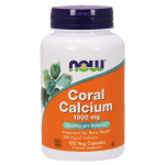 NOW FOODS Korallkaltsium (korallkaltsium) - korallkaltsium 1000 mg (100 kapslit).