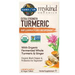 Garden of Life Mykind Extra Strength kurkum - 60 vegan tabletti