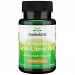 SWANSON R-fraktsioon alfa-lipohape 50 mg (60 kapslit).