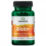 Swansoni biotiin, 5000 mcg - 30 kapslit