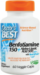 Doctor's Best Benfotiamiin 150 + alfa-lipohape 300 - 60 kapslit