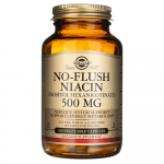 Solgar No-Flush Niacin (vitamiin B3) 500 mg - 100 kapslit