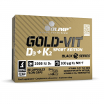 Olimp Nutrition Gold Vitamin D3 + K2 Sport Edition - 60 kapslit
