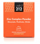 LABS212 tsinkkomplekspulber - gl&uuml;konaat, pikolinaat, tsitraat (45 g)