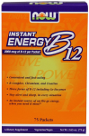 NOW Foods Vitamiin B-12, kohene energia - 75 kotikest