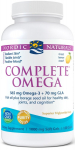 Nordic Naturals Complete Omega, 565mg sidrun - 120 kapslit