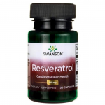 SWANSON Resveratrol - Resveratrool 50 mg (30 kapslit).