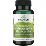 SWANSON t&auml;isspektriga Andrographis Paniculata 400 mg (60 kapslit).