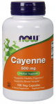 NOW Foods Cayenne'i pipar, 500 mg - 100 kapslit