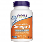 Now Foods Omega-3, 180 EPA / 120 DHA &ndash; 100 pehmet geeli