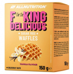 Allnutrition Fitking maitsvad vahvlid, vaniljemaitselised - 150 grammi