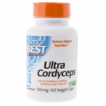 Doctor's Best Ultra Cordyceps 750 mg - 60 taimset kapslit