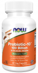 NOW FOODS Probiootikum-10 - 100 miljardit (60 kapslit)
