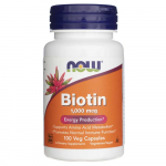 Now Foods Biotin 1000 mcg - 100 taimekapslit