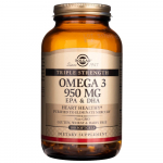 Solgar kolmekordse tugevusega oomega-3 950 mg - 100 pehmet kapslit