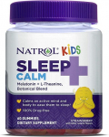 Natrol Kids Sleep + Calm, maasikas - 60 kummikommi