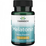 SWANSON Melatoniin 1 mg (120 kapslit).