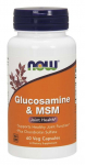 NOW FOODS Gl&uuml;kosamiin MSM-iga (60 kapslit)