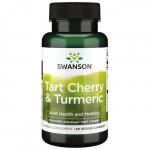 Swanson Tart Cherry & Turmeric - 60 kapslit
