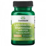 Swanson Lactobacillus Rhamnosus FOS-iga, 5 miljardit CFU - 60 kapslit