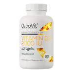 OstroVit Vitamiin D3 2000 R&Uuml; - 60 kapslit